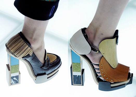 bakelita shoes balenciaga