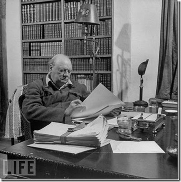 Winston Churchill’s Desk