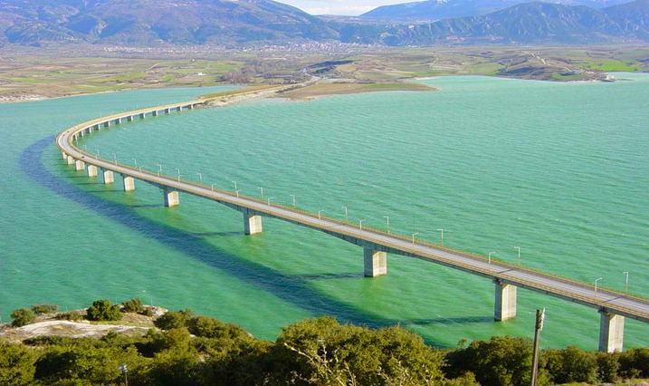  Δυτική Μακεδονία - Κοζάνη - Δήμος Σερβίων Γέφυρα Αλιάκμονα..Kozani - Bridge City Servia Aliakmonas