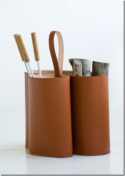 Fireplace Set by Giulio Gianturco