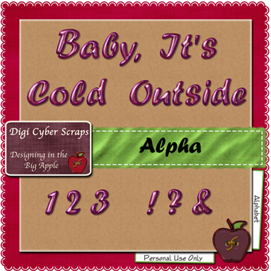 digital scrapbooking freebies   Alpha