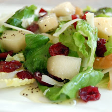 Winter Fruit Salad with Lemon Poppyseed Dressing