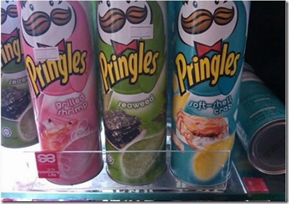 wacky pringle flavours