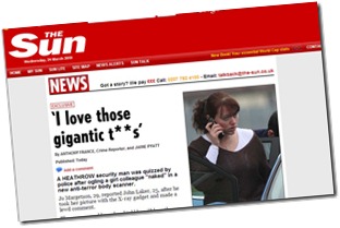 sun headline