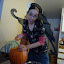 Fairy pumpkin scoop!