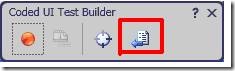 Generate Code for Recorded actions in vs2010