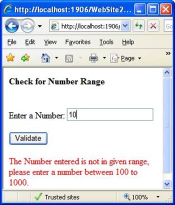 Check number validation in asp.net