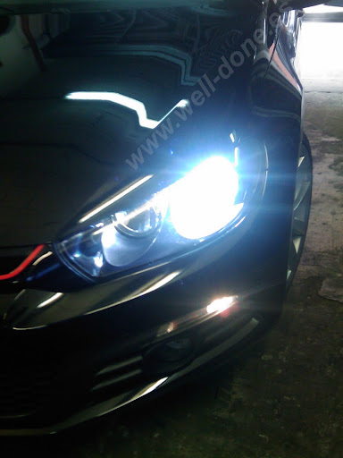 portalamparas VW Scirocco Xenon H7 welldone