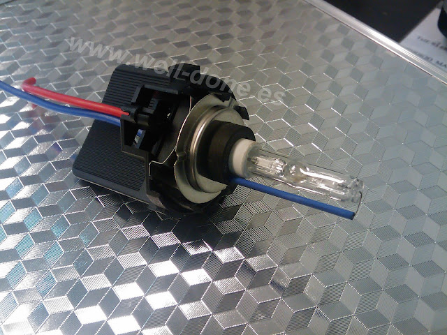 portalamparas Scirocco Xenon welldone