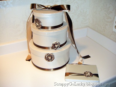 DIY Wedding Money Box | Scrappygolucky.blogspot.com