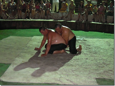 Turkish oil wrestling