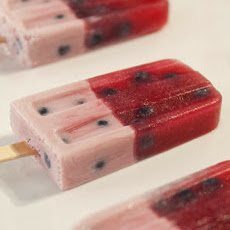 Frozen Blueberry Pops