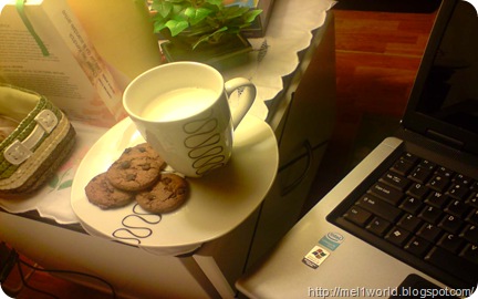 Cookies and milk