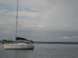 Rainbow from Sloop Cove