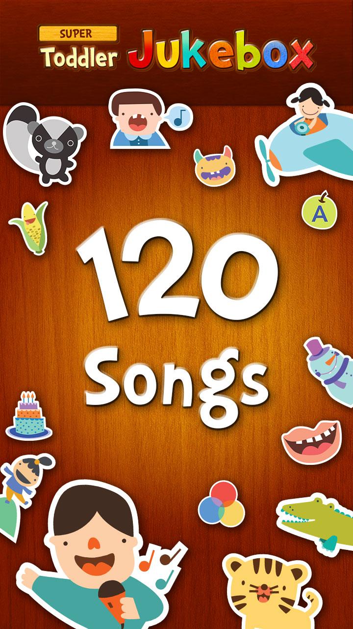 Android application Toddler Jukebox: 120 songs screenshort