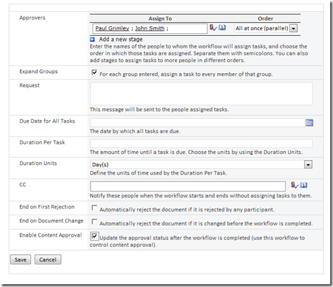 sharepoint parallel approval workflow editing out of the box approval workflow to allow single sharepoint parallel approval workflow editing out of the box approval workflow to allow single