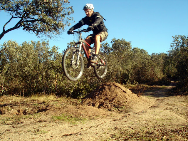 Nacho Martín saltando