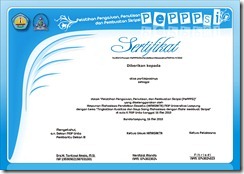 sertifikat PePPPSi