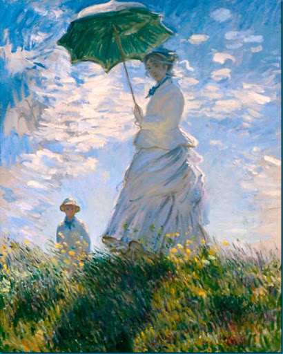 Monet Wife Painting