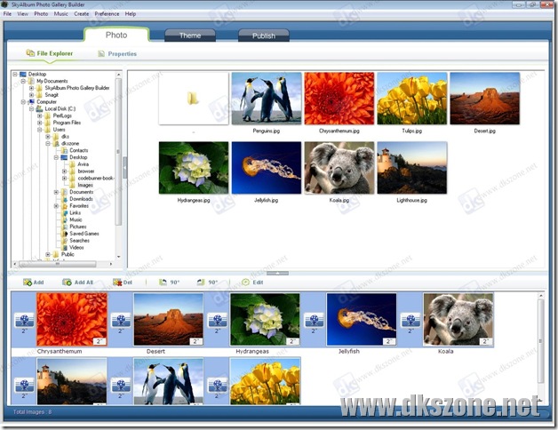SkyAlbum Slideshow creator