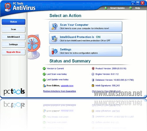 PC Tools AntiVirus Free Edition