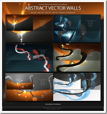 Abstract Vector Walls Wallpaper Pack Abstract Vector Walls Wallpaper Pack