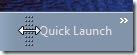 quick launch drag cursor