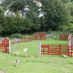 Lustiger Fussballplatz