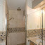 The Garden Suite's private bathroom also features a luxurious shower.