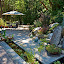 One of the Sycamore Retreat's finest features is its waterfall patio.