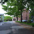 Side-street to the Historical Museum of Canton and the old Collins corporate building