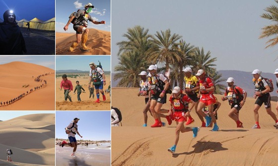 View Sand Marathon In Sahara Desert