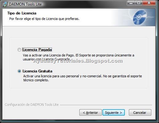 Instalación Gratuita - Daemon - AyudasyTutoriales Instalación Gratuita - Daemon - AyudasyTutoriales