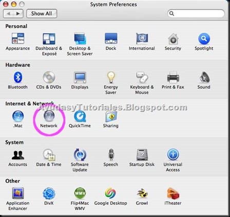 System Preferences - Network - AyudasyTutoriales