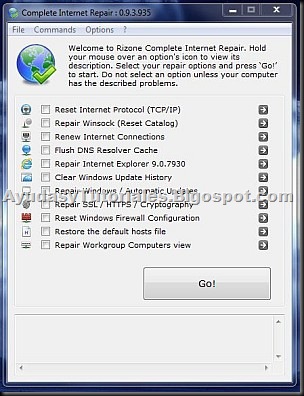 Complete Internet Repair - AyudasyTutoriales