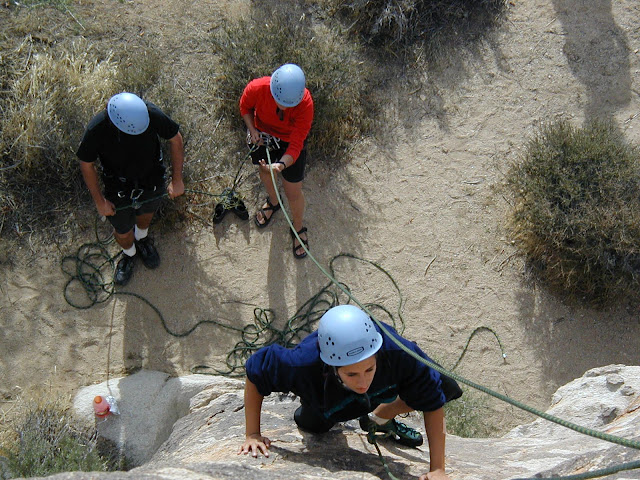 intro to rock climbing