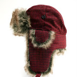 Wool polyester trooper hats 6047