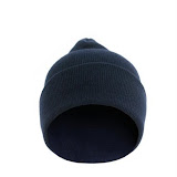 Heavy duty acrylic knit hats Made in USA S-80 navy