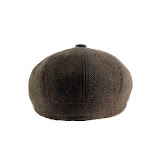Wool polyester blend ivy caps 2102 brown