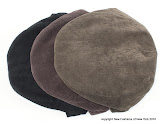 100% CORDUROY IVY CAPS ART NO. 2080 BLACK DARK BROWN LT BROWN