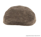 100% COTTON CORDUROY IVY CAPS ART NO. 2080 LIGHT BROWN