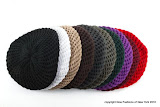 100% acrylic knit beret 3050