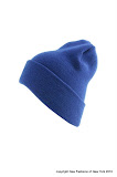 Heavy duty acrylic knit hats Made In USA S-80 royal blue