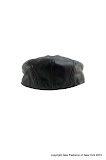 Genuine leather ivy caps LV01 black