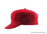 100% wool felt newsboy Art No. 2500
Red