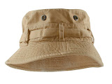 100% COTTON STONE WASHED BUCKET HAT
ART NO. 1517 KHAKI