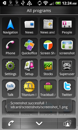 myTouch 4G Screen myTouch 4G Screen