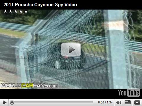 Video – Porsche Cayenne 2011 em testes no circuito de Nurbürgrin