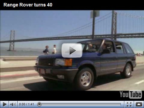 Video – Land Rover Range Rover comemora 40 anos
