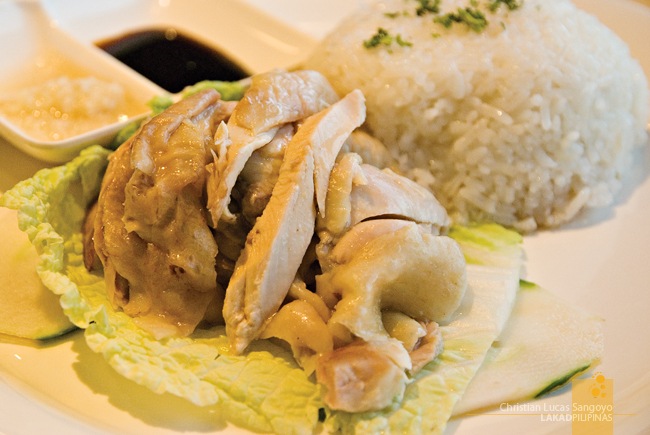 Hainanese Chicken Rice at the Orchard Road